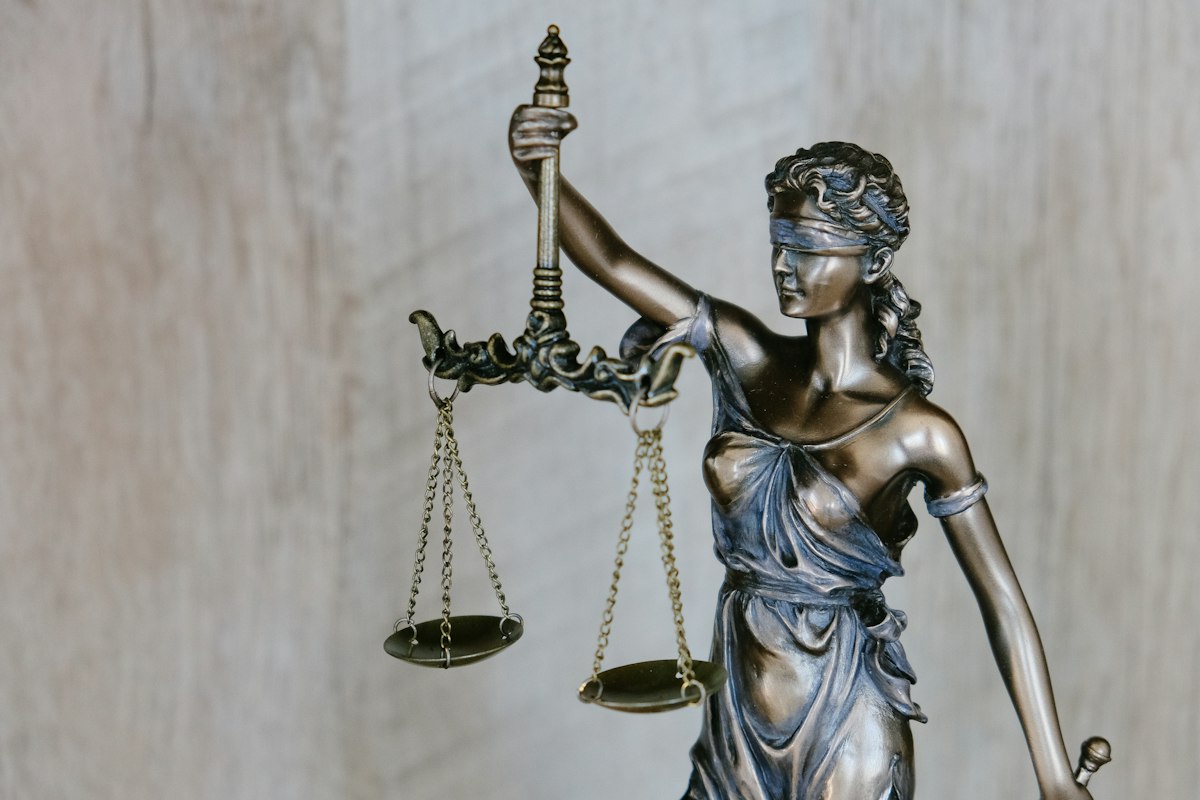 Texas criminal defense law office gavel and books